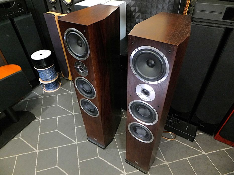 Eleganckie kolumny głośnikowe HECO ELAN 700 / lepsze od Celan