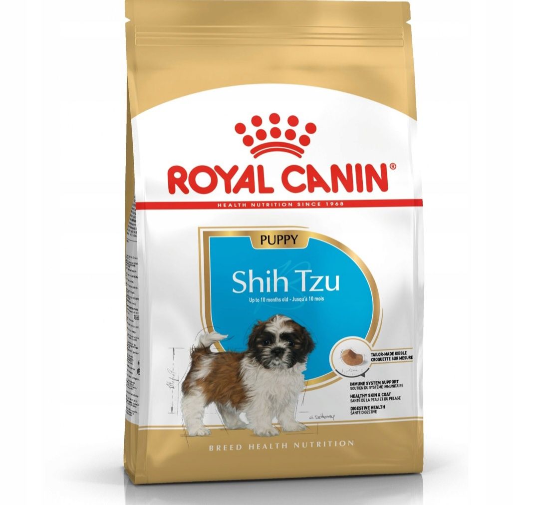Royal Canin 500g + Gratis, Shih Tzu Puppy Pokarm Szczenięta Karma Dog
