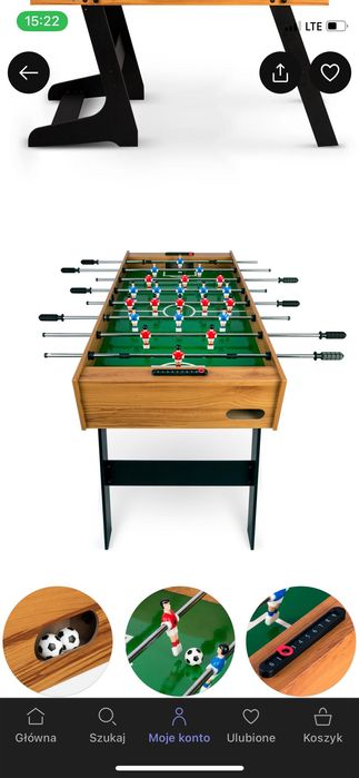Stół do piłkarzyków