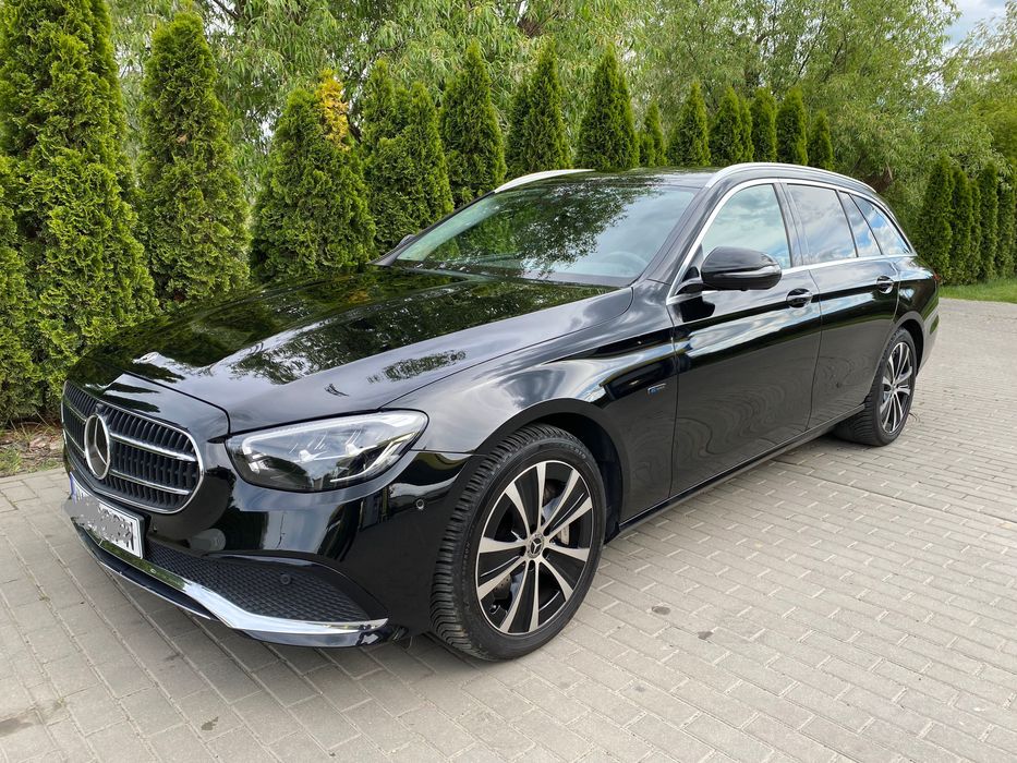 mercedes w 213 e300de diesel z elektrykiem 2021 rok kombi bezwypadkowy