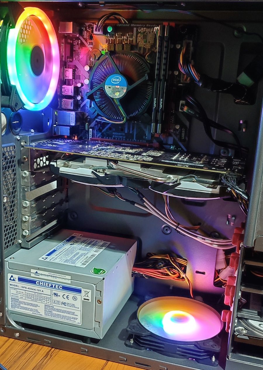 Потужний ПК•GTX 1060•i3-9100F•SSD•HDD•OZU