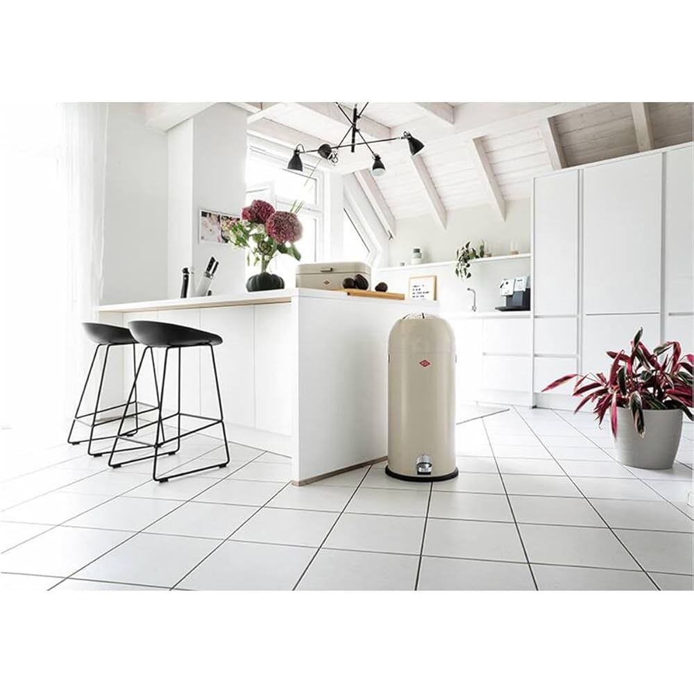 Wesco kickmaster maxi 40l kosz metalowy na smieci  ekskluzywny