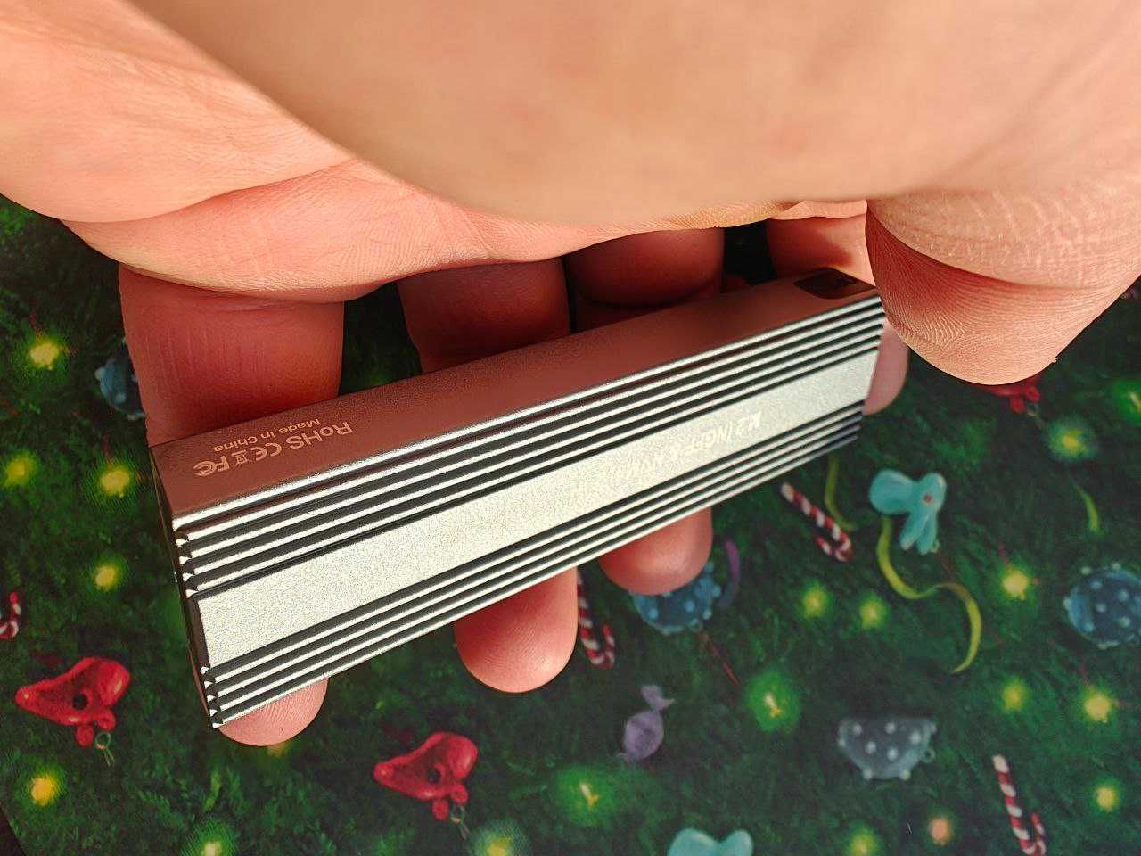 Внешний карман SSD M.2 NVMe NGFF USB 3.2 10Gbps + сумка