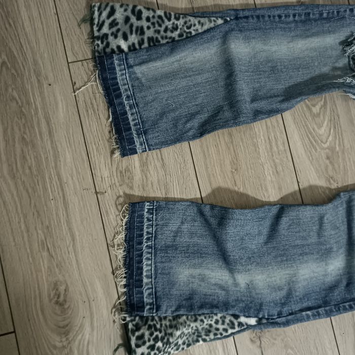 Flared jeans Dolce & Gabanna style