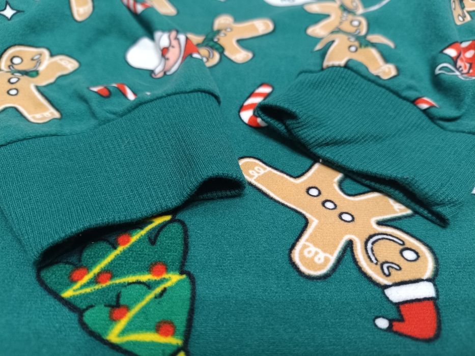 Primark,  świąteczna piżama welurowa, rozmiar XS męska.