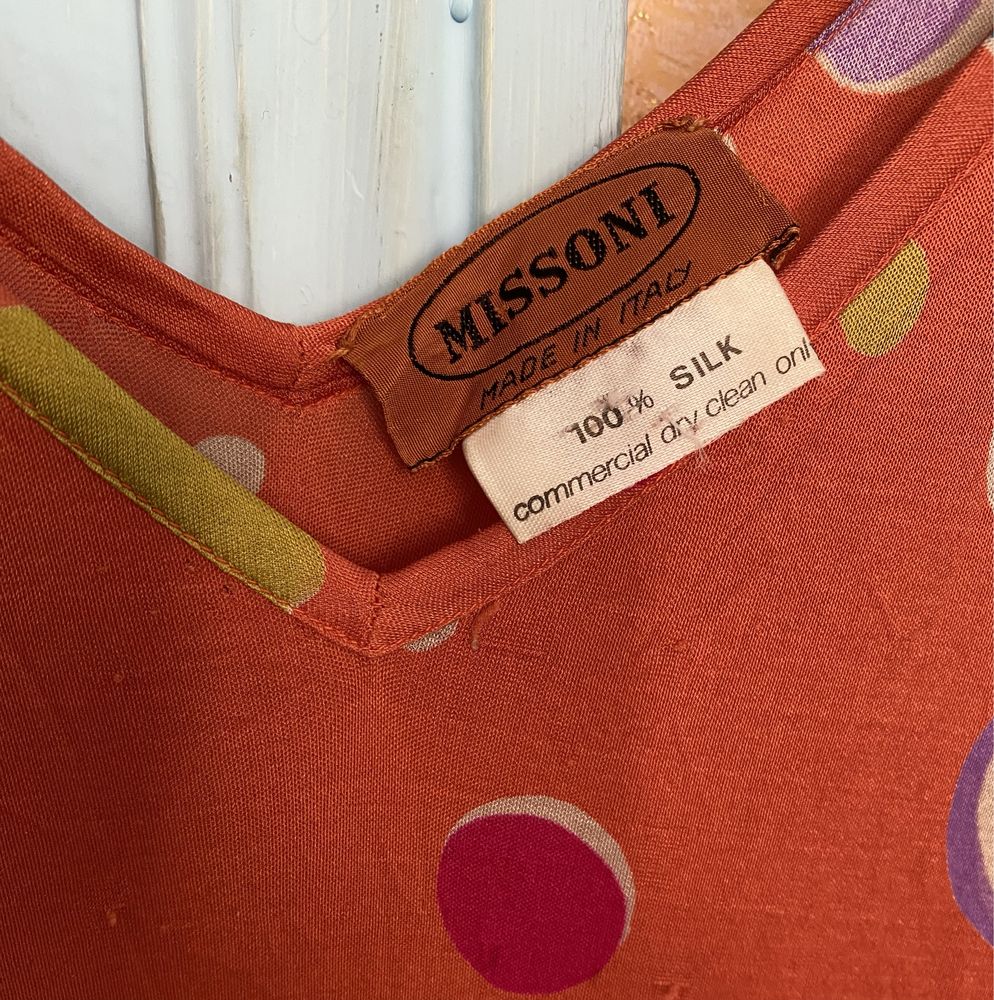 Костюм MISSONI шелк 100% оригинал 48 Л