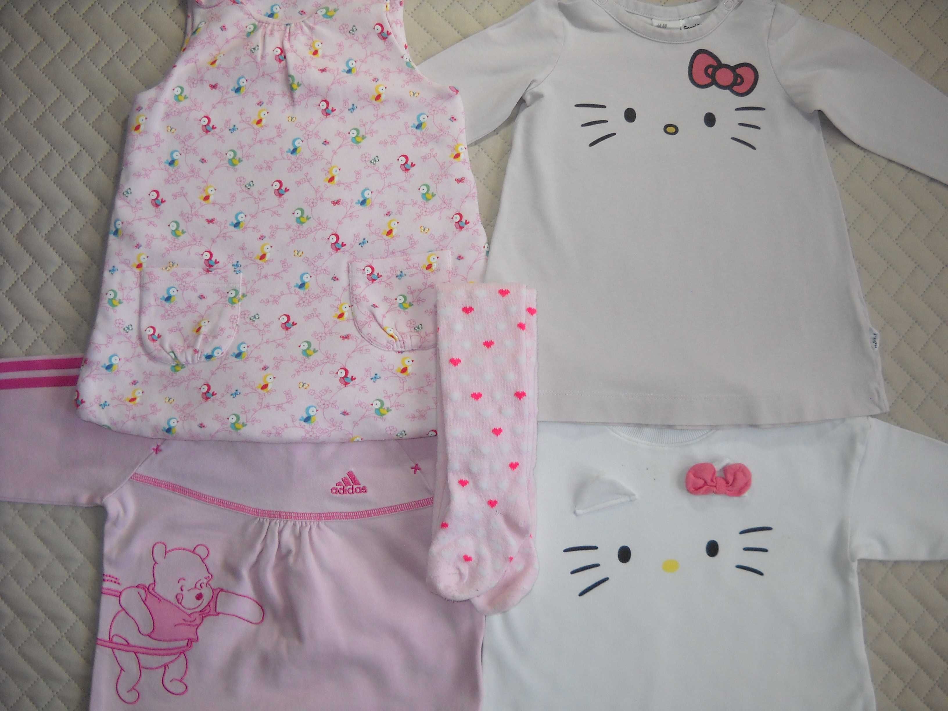 74 Mini paka h&m hello kitty bluza adidas sukienka sarafan