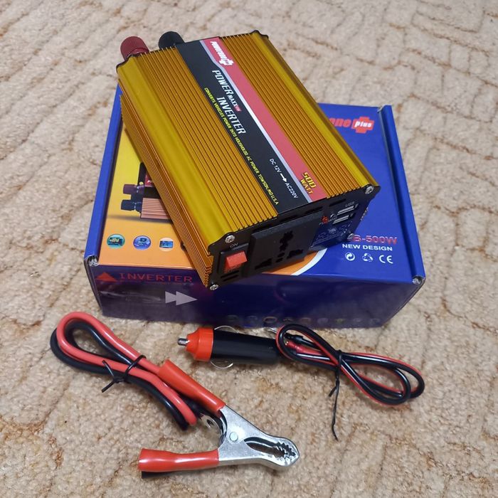 інвертор 500W 12V-220V инвертор