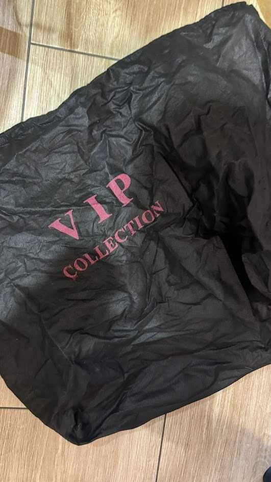 Сумка дорожная очень !! большая черная vip collection