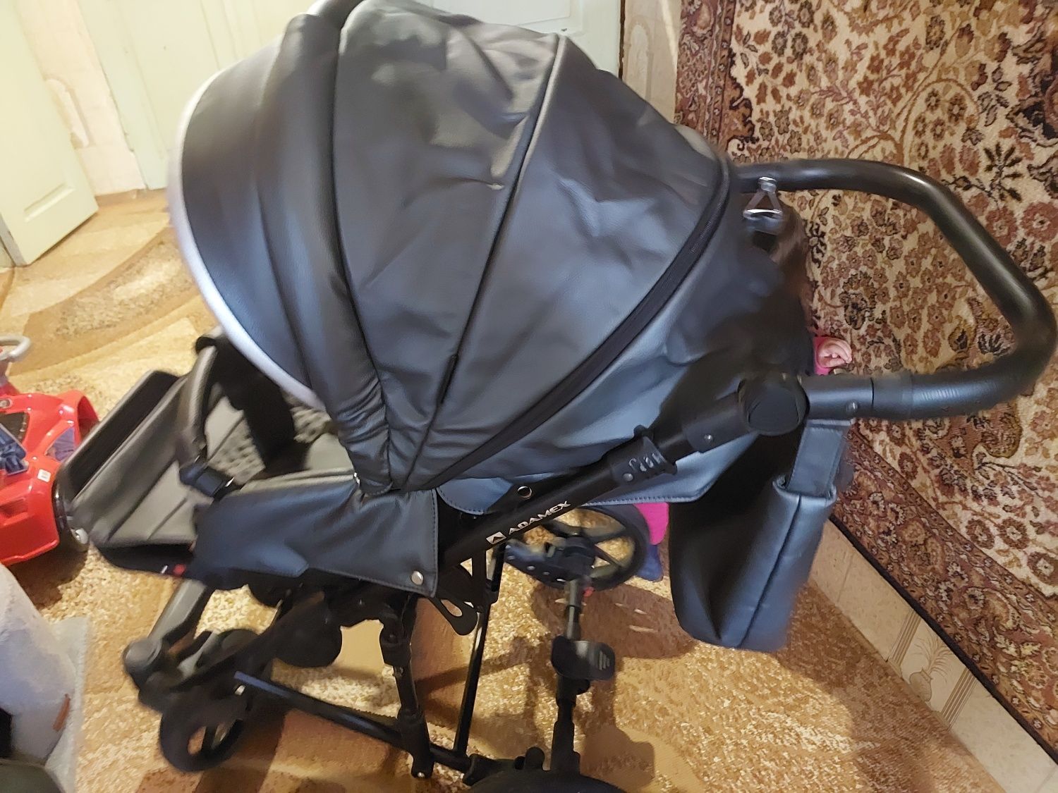 Продам коляску Adamex Rimini Эко Кожа