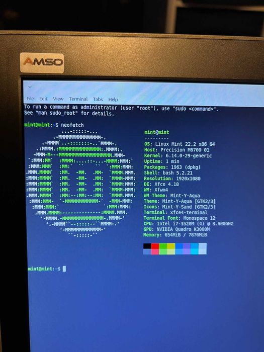 Laptop Dell Precision M6700  i7-3520M/8gb/256gbssd quadro k3000m