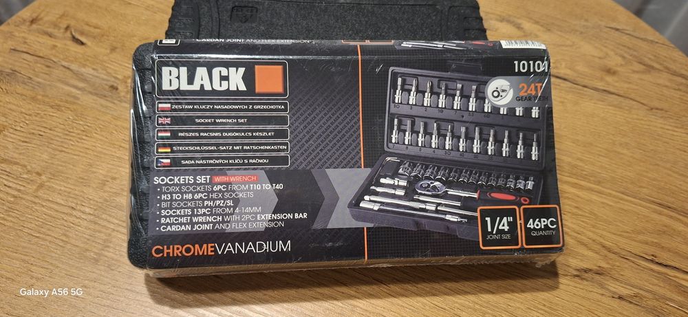 Zestaw kluczy nasadowych