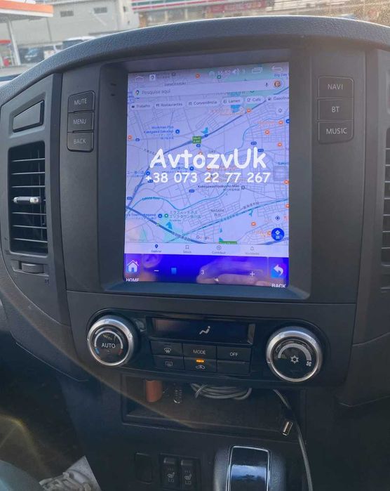 Android 14 PAJERO Mitsubishi Vagon Rockford Паджеро CarPlay Магнитола