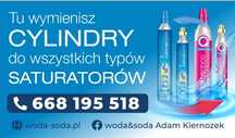 Wymiana butli SodaStream 7 dni w tygodniu