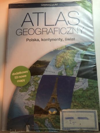 Atlas geograficzny - Polska, kontynenty, swiat