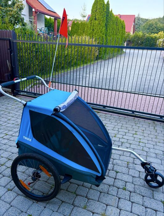 Przyczepka rowerowa Thule coaster XT - 2 osobowa , wysyłka