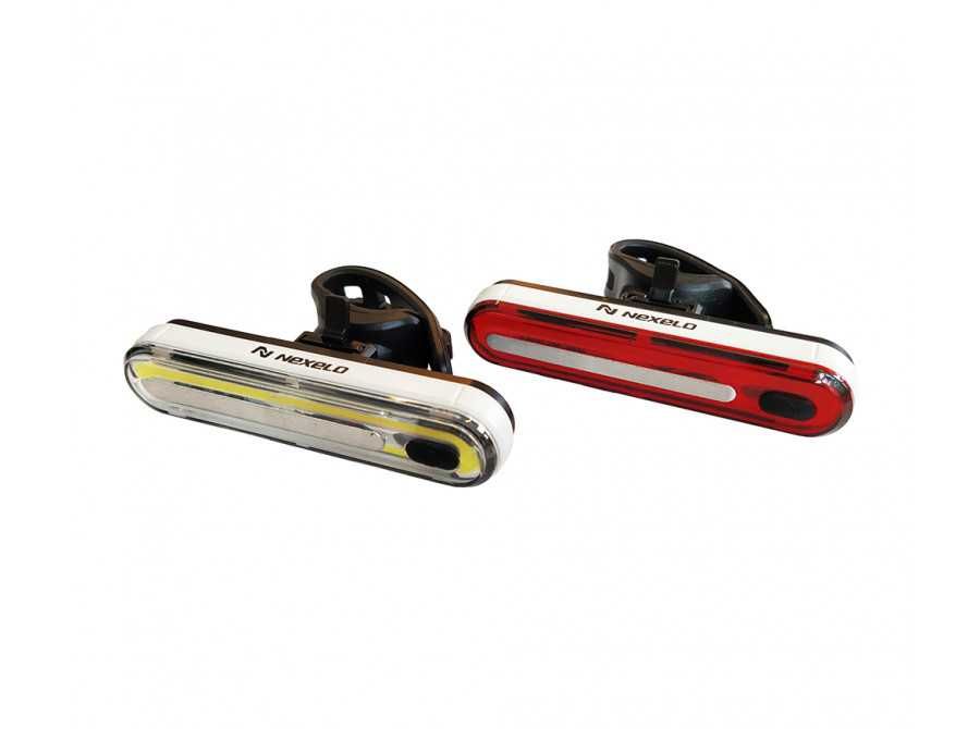 Zestaw oświetleniowy rowerowy Nexelo Light kit Przód i Tył
