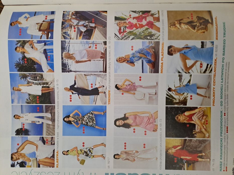 Burda 7/2004 magazyn wykroje