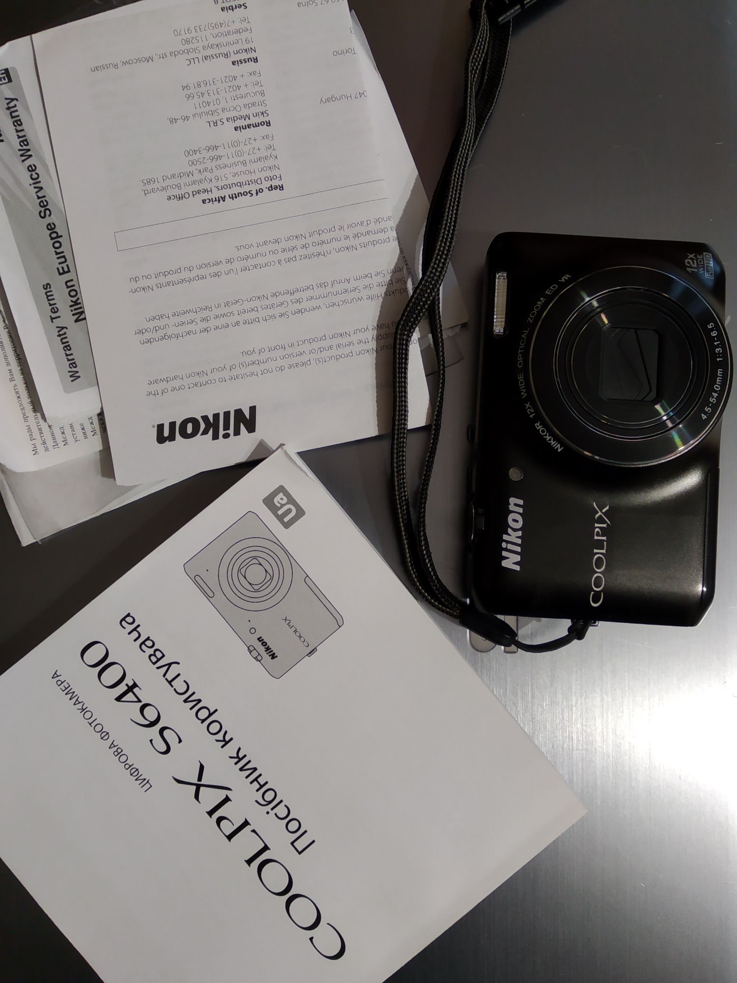 Шикарний КОМПАКТ NIKON COOLPIX S6400 супер картинка 16.0 Mp