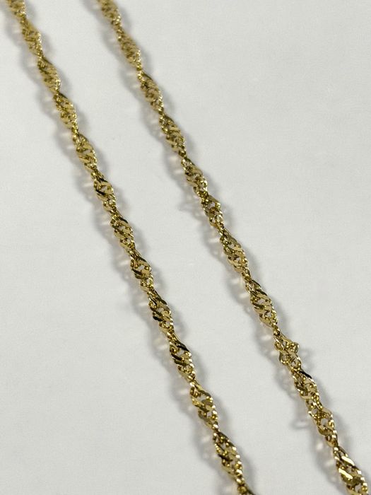 Złoty łańcuszek 50 cm