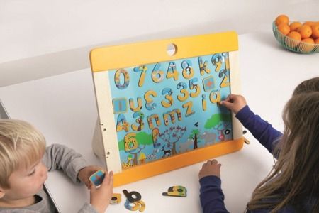 Scratch Dwustronna Tablica Magnetyczna Miasto