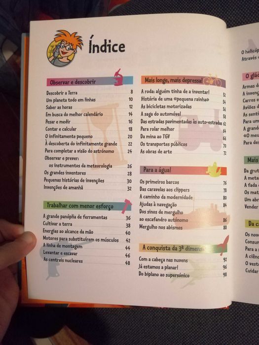 “Invenções e Descobertas” - Fleurus, Enciclopédia Júnior (+9anos)