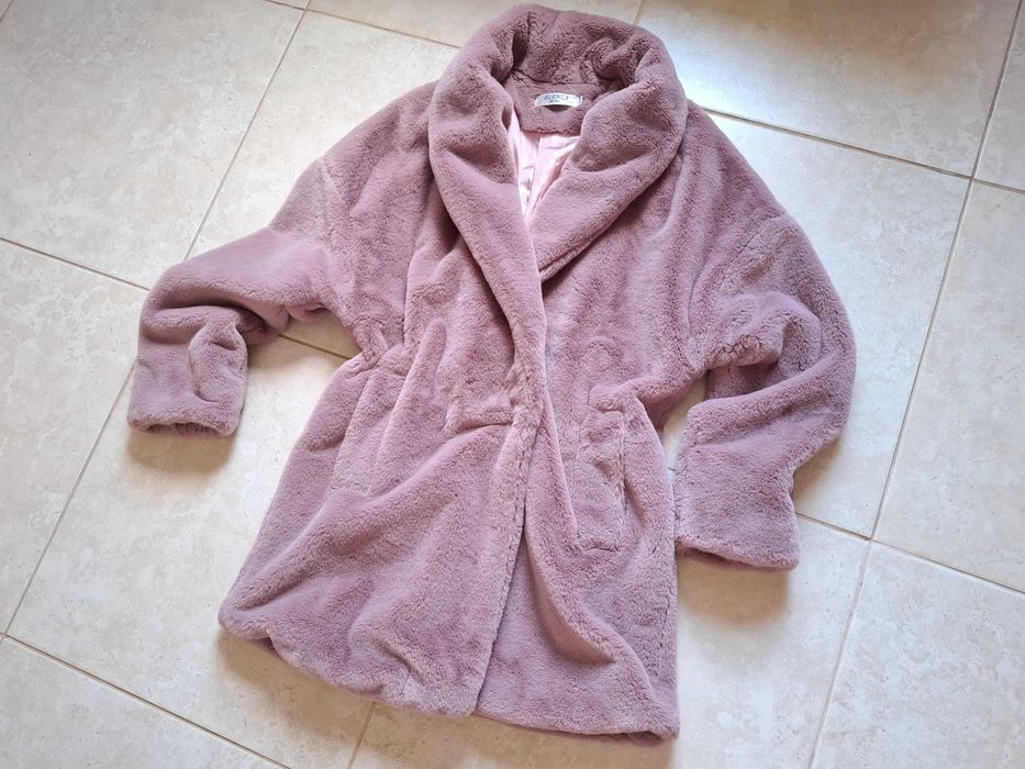 Екошуба Elenza by L&L/S/M/розовая