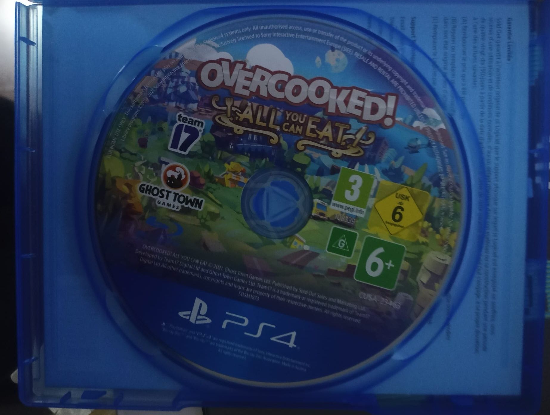 Jogo PS4 Overcooked! "All you can eat"