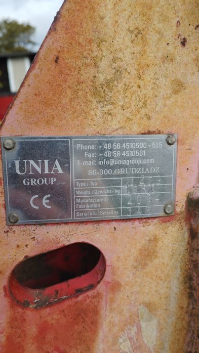 Brona talerzowa Unia Grudziądz Cut 3,9m