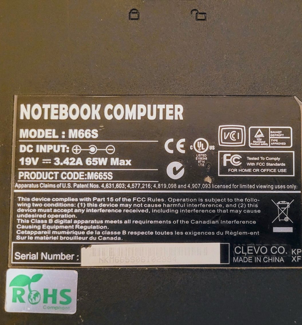 Laptop uszkodzony
