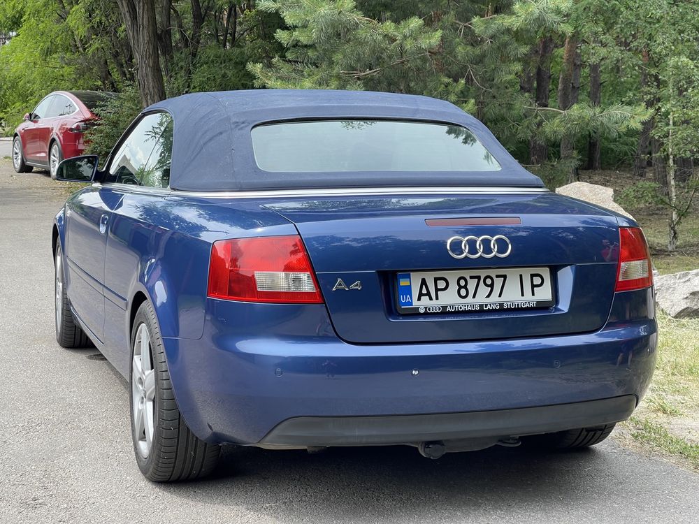 Кабриолет Audi A4 2.5TDi 2003