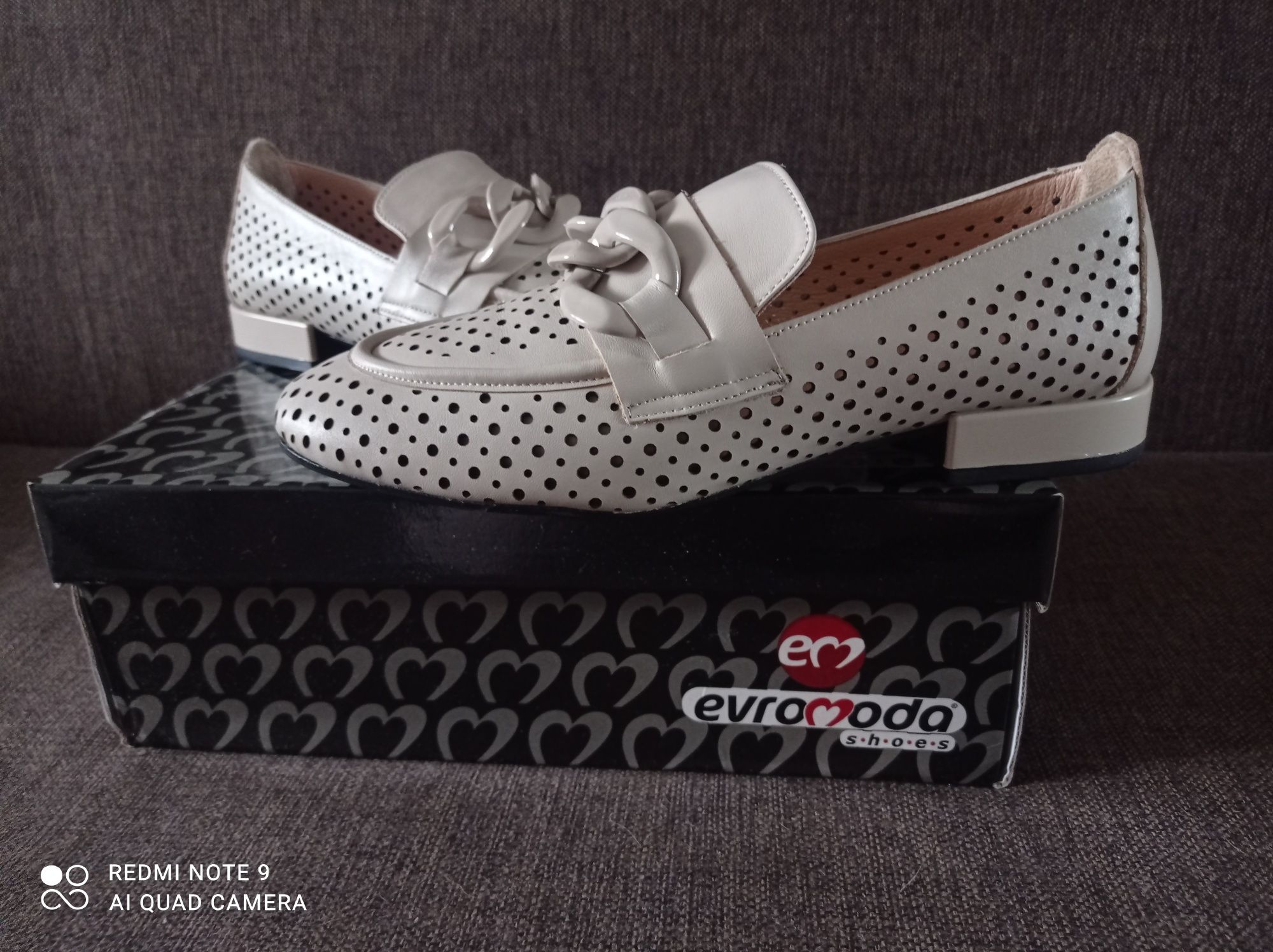 Лофери шкіряні evromoda 38 розмір