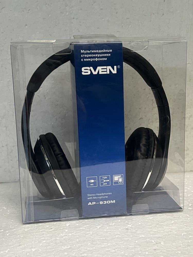 Наушники Sven AP-680MV/930M/350M Абсолютно новые