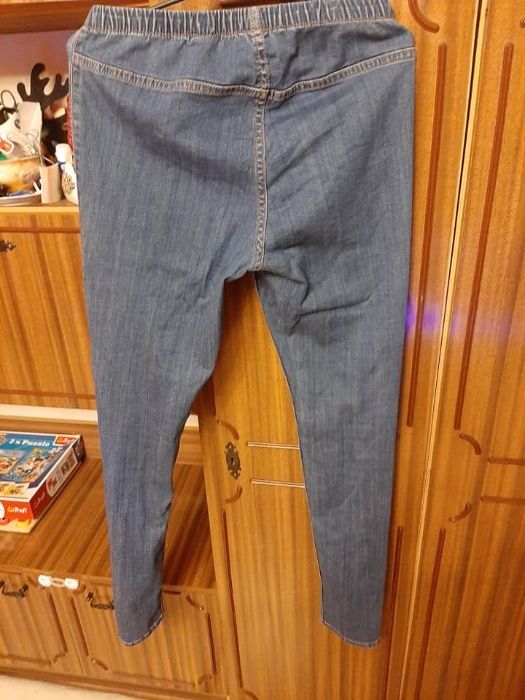 Jeansy na gumce h&m rozmiar M