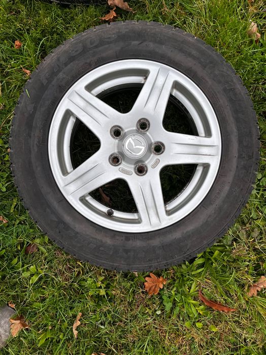 Koła z oponami zimowymi i alumfelgami