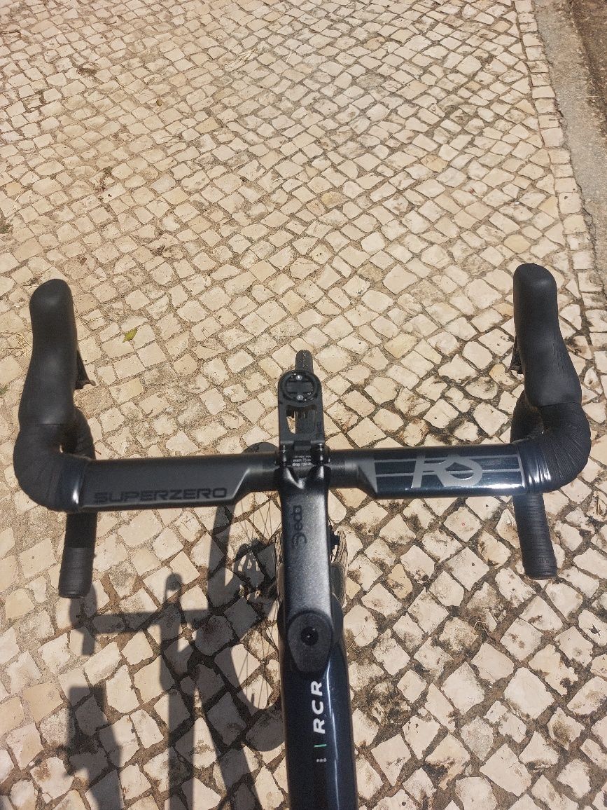 Bicicleta de Estrada RCR PRO Shimano Ultegra DI2 Sensor de Potência Ve