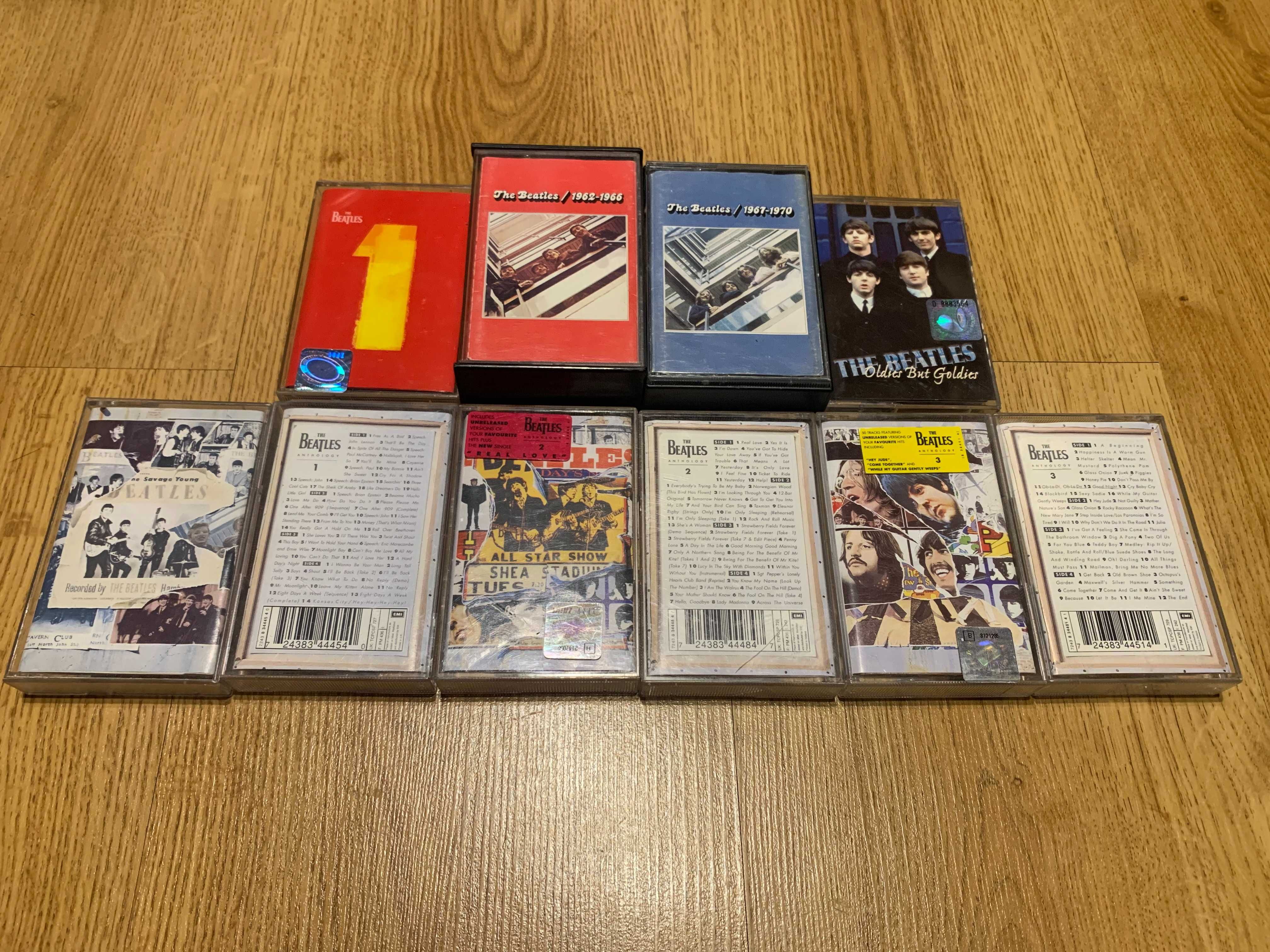 Zestaw 12 kaset magnetofonowych - The Beatles
