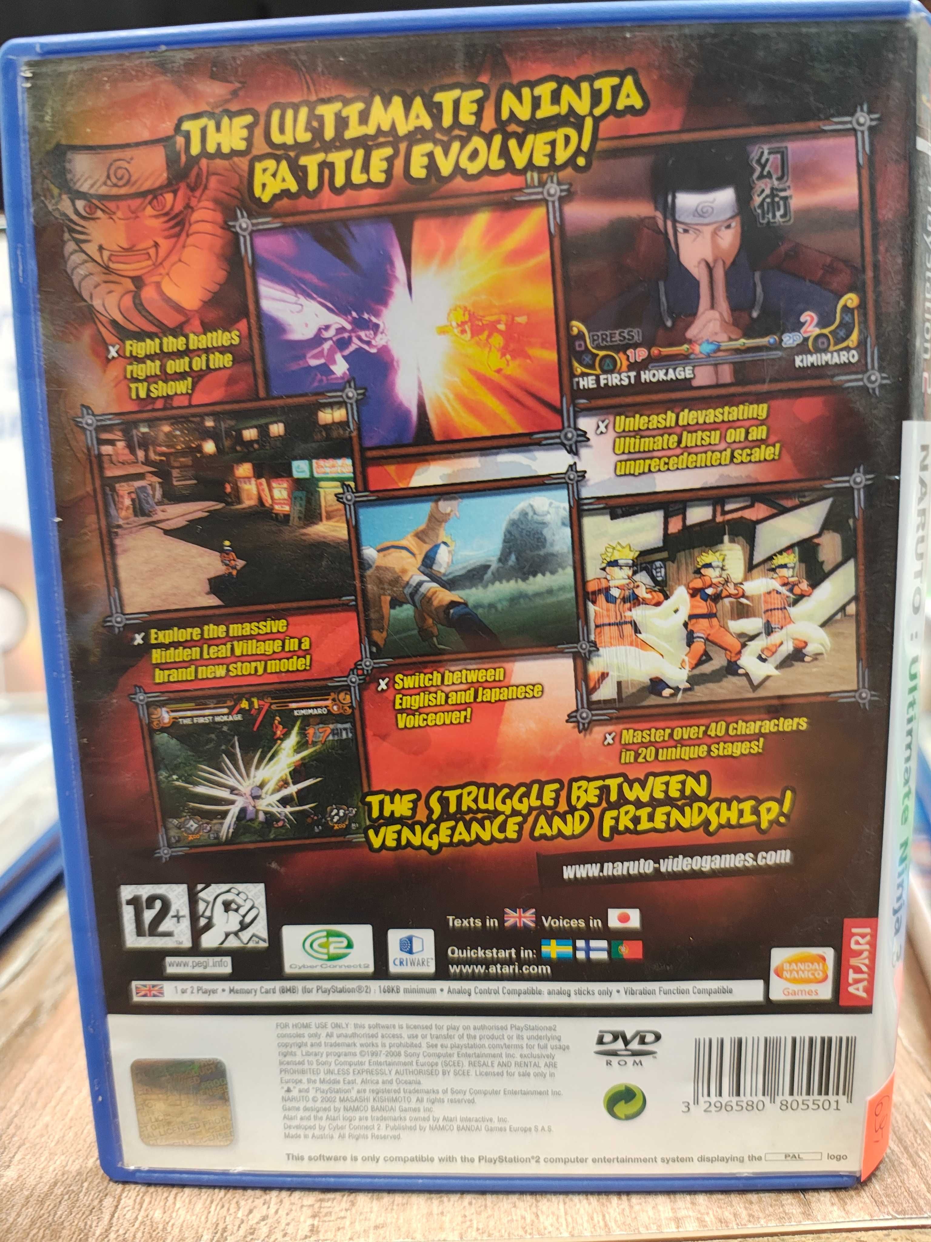 Gra Naruto Ultimate Ninja 3 / PS2 /PlayStation 2 (PS2) SklepRetroWWA