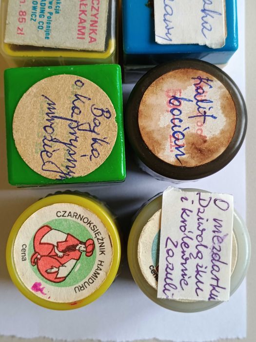 Bajki na kliszy do projektora z PRL 4 szt. "D"