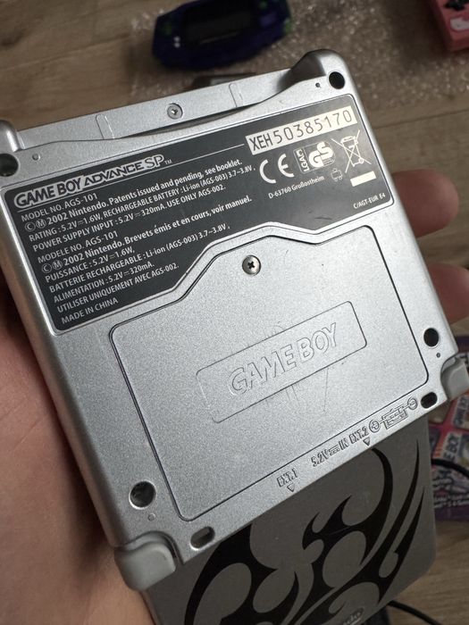 Kolkacja Game Boy, pokemon advance pocket light micro color ags101