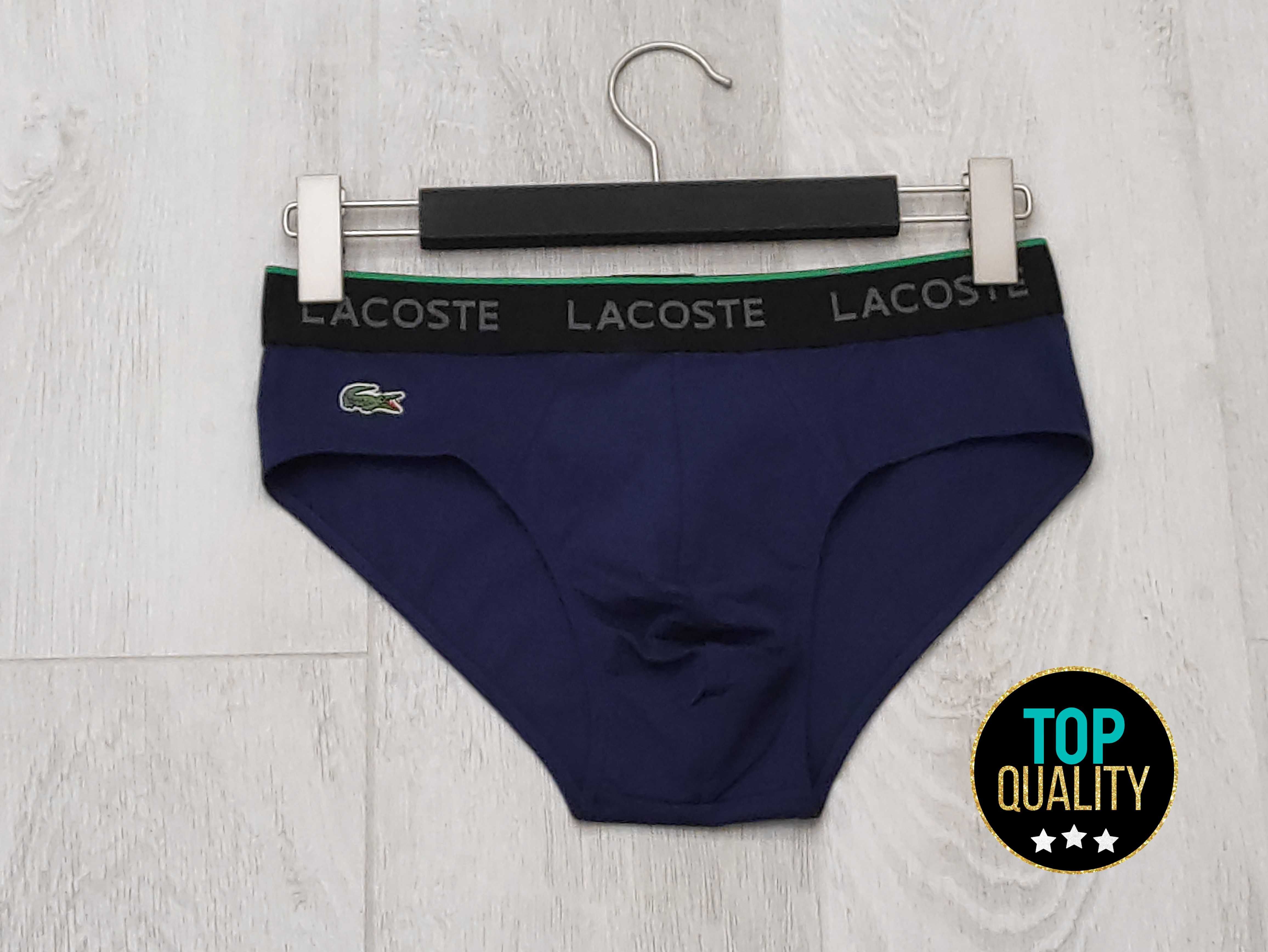 Чоловічі труси сліпи Lacoste повномірна модель.
