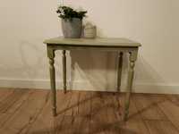 Stary stolik drewniany shabby chic