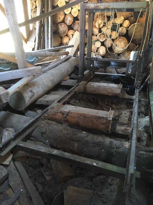 Шинна пилорама. Довжина 4 метри,