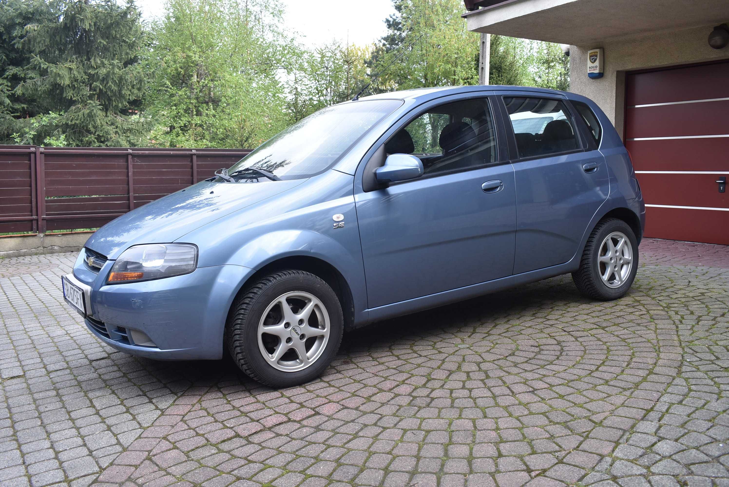 Chevrolet Kalos 1.2 75KM 1 rej. 2007  1 Właściciel Bezwypadkowy Serwis