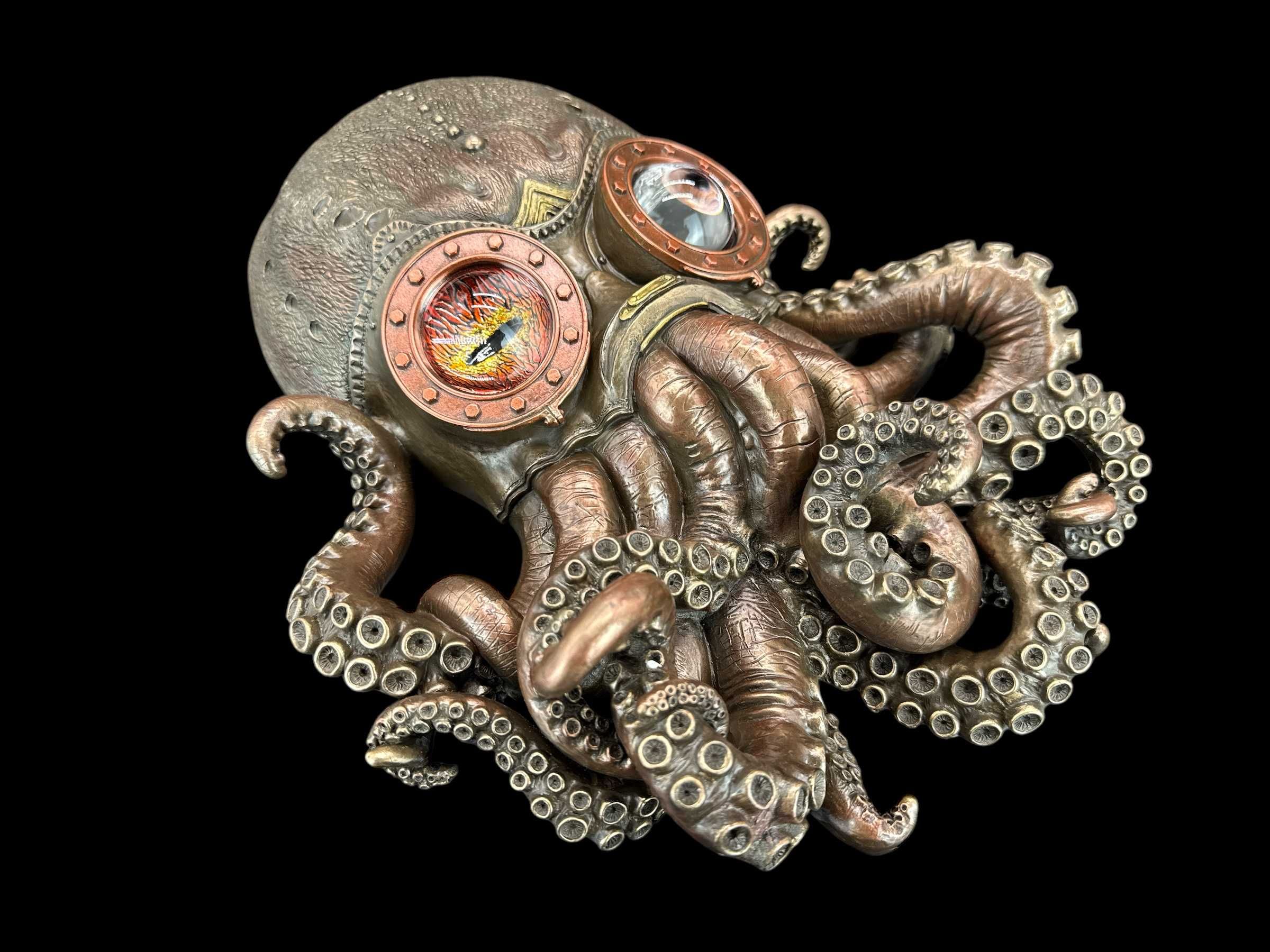 Steampunk Ośmiornica Na Ścianę Zawieszka Veronese (Wu76559a4)