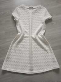 Biała sukienka damska rozmiar L