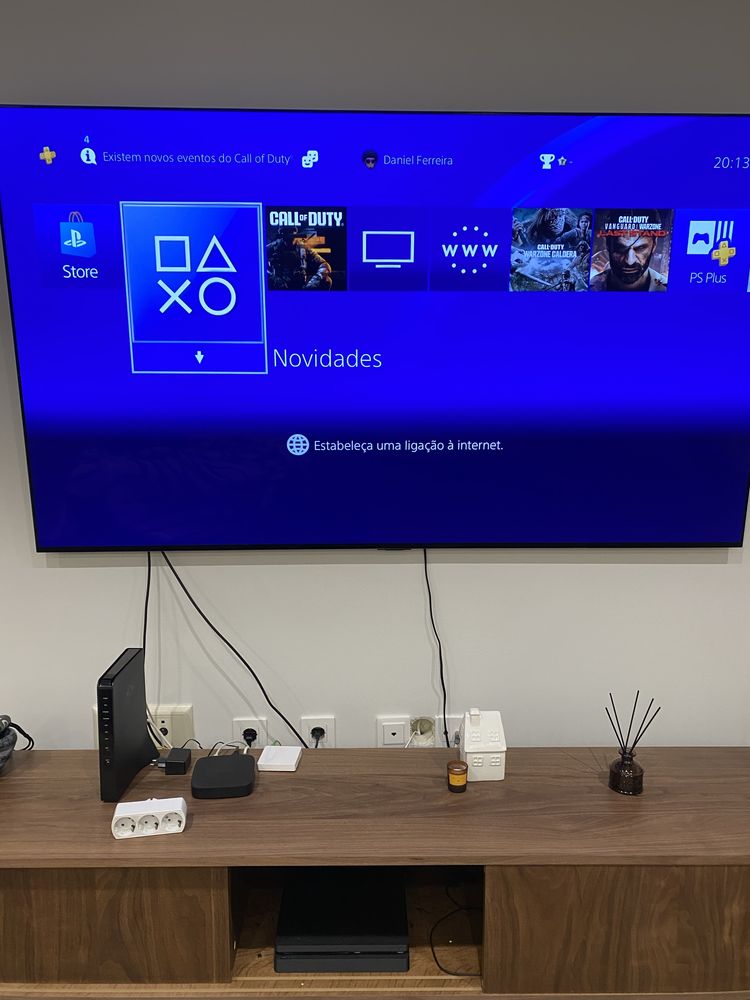 Playstation 4 slim com jogos