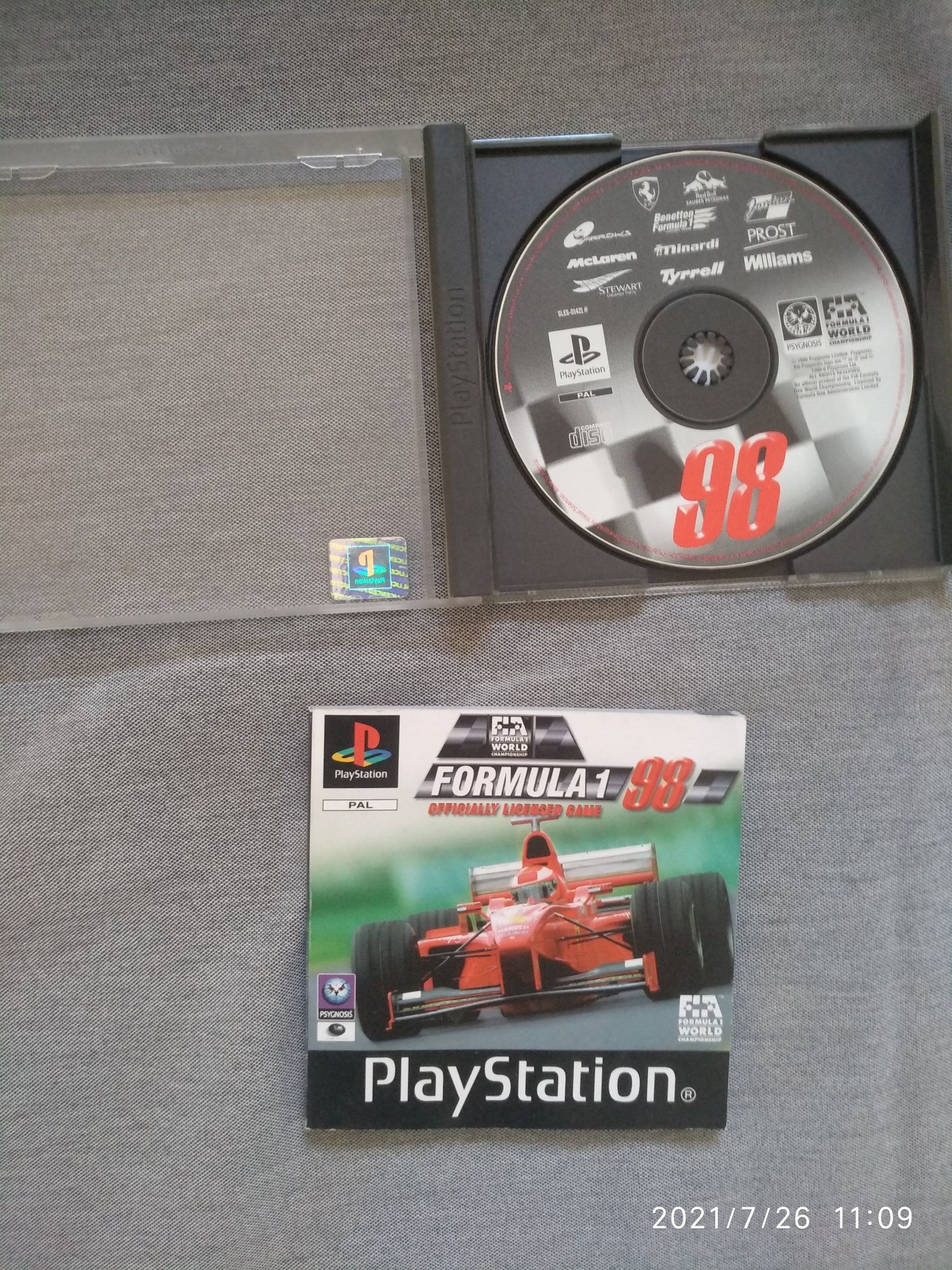 Ps1 F1 metal gear solid Colin Hugo porsche psone psx final fantasy