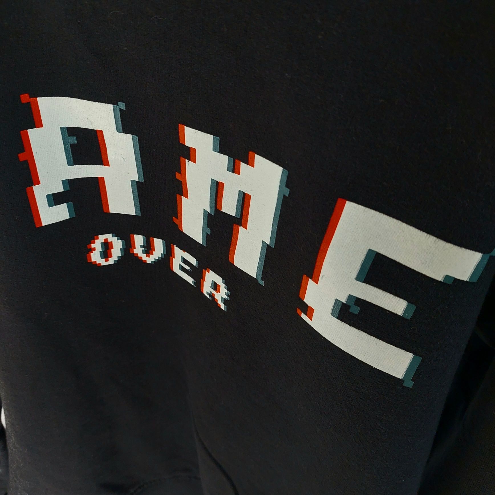 Bluza GAME czarna 134 140 chłopięca