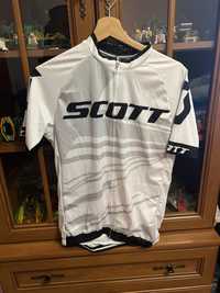 Koszulka rowerowa kolarska L z logo Scott